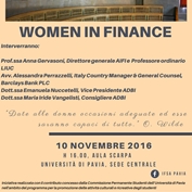 L’ADBI partecipa al convegno Women in Finance