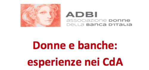 Incontro ADBI su donne nei CdA delle banche