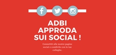 ADBI approda sui Social!