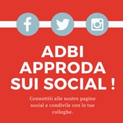 ADBI approda sui Social! ADBI approda sui Social!