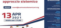 OGGI 13 aprile 2021 alle 17,30 Inclusione Donna organizza la conferenza “Parità di genere: da tatticismo ad approccio sistemico”.
