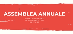 Assemblea annuale dell'Associazione
