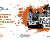 #savethedate 23.11.2022 - International Day for the elimination of violence against women
