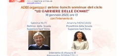 ADBI organizza il primo lunch seminar del ciclo “LE CARRIERE DELLE DONNE”