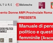 SAVE THE DATE - 19 Gennaio 2023 - h. 17:30 - Manuale di pensiero politico e questione femminile