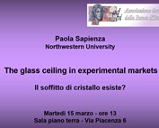 Conferenza con Paola Sapienza