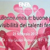 Buone prassi per la visibilità dei talenti femminili - 21 febbraio 2012