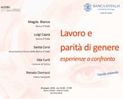 Tavola rotonda "Lavoro e parità di genere - Esperienze a confronto", Torino