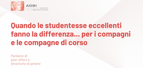 Quando le studentesse eccellenti fanno la differenza.. per i compagni e le compagne di corso!