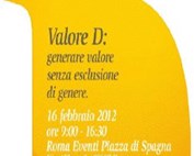 Valore D - 16 febbraio 2012